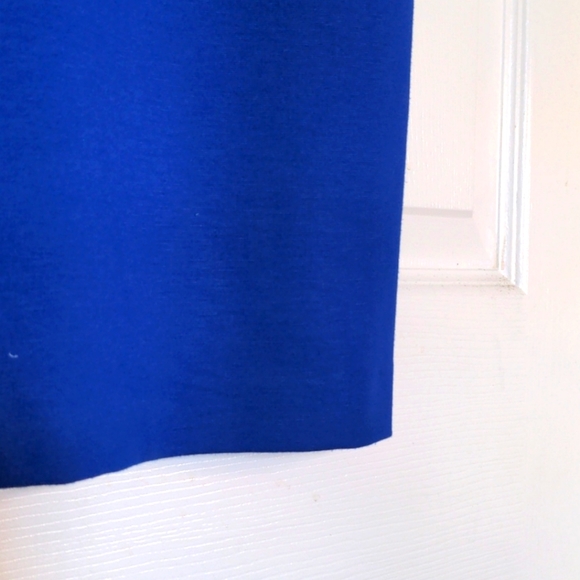 Banana Republic Blue Front Zipper Dress - Picture 5 of 6